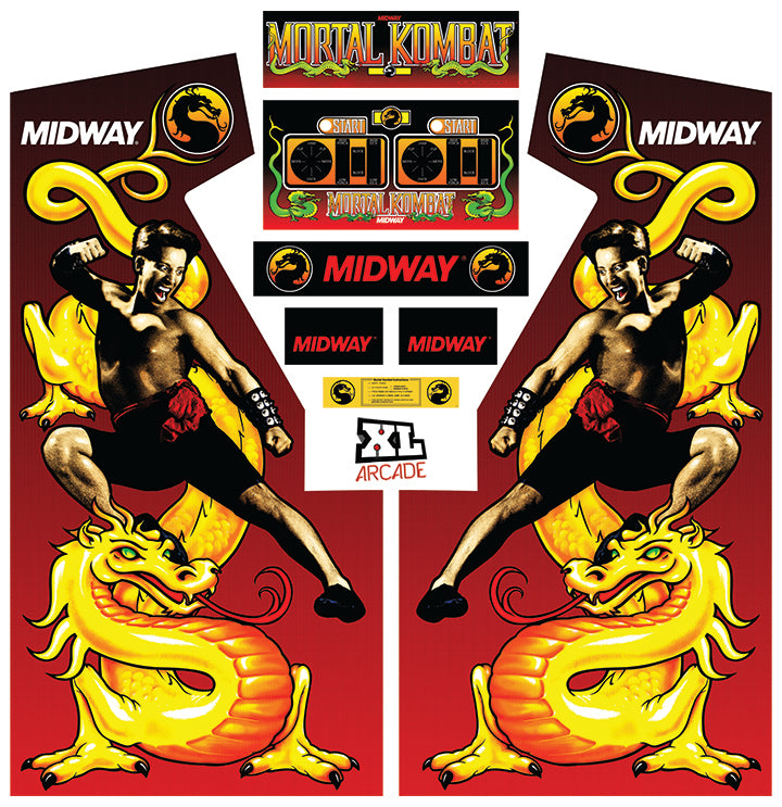 Kit artistique complet de Mortal Kombat