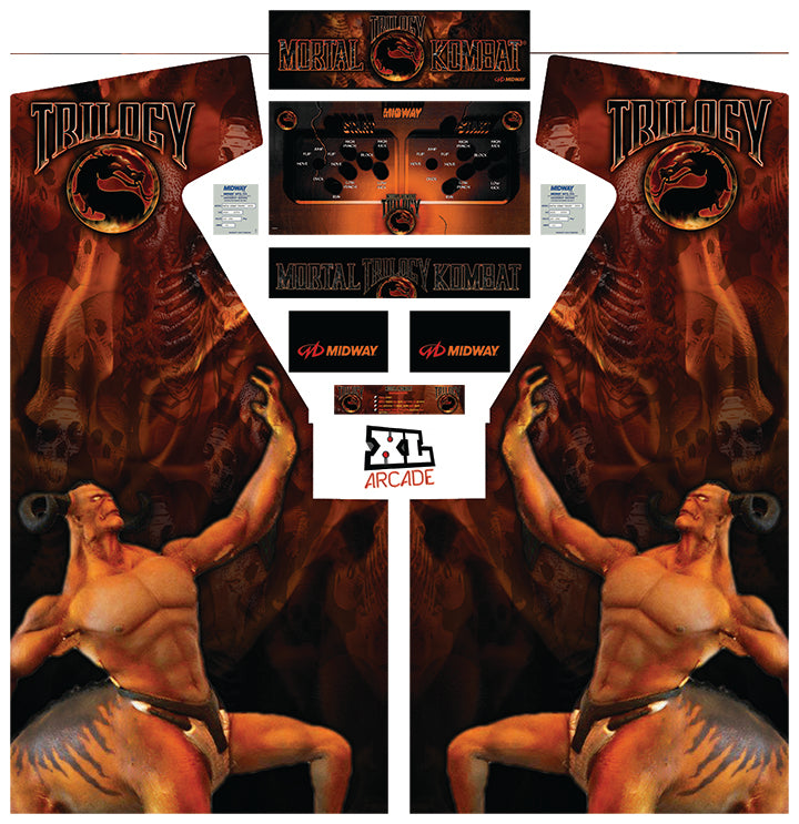 Kit artistique complet de la trilogie Mortal Kombat