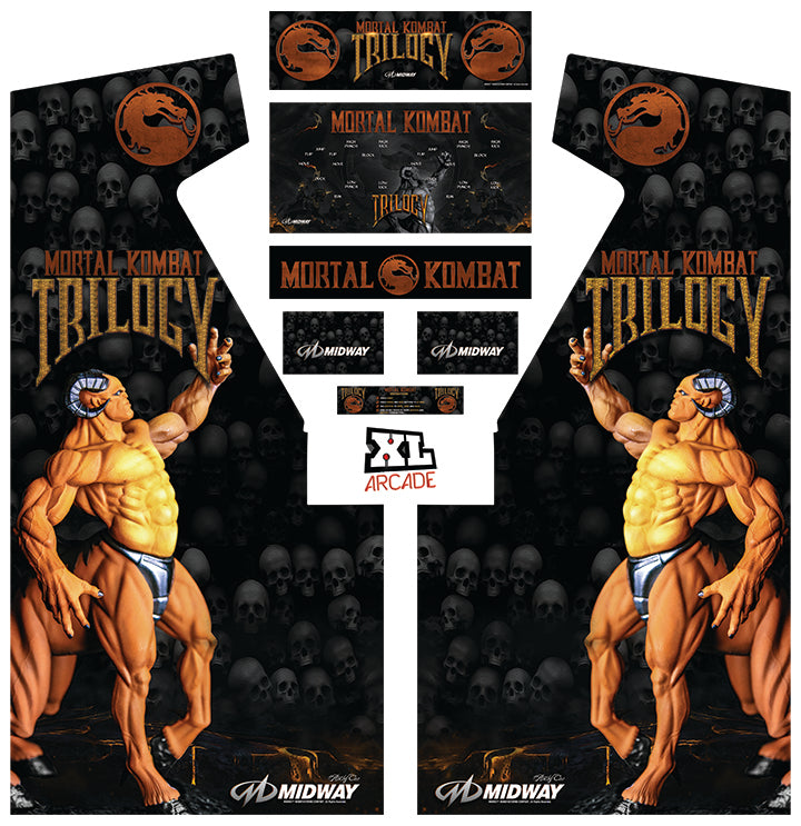 Mortal Kombat Trilogy Alternate Complete Art Kit