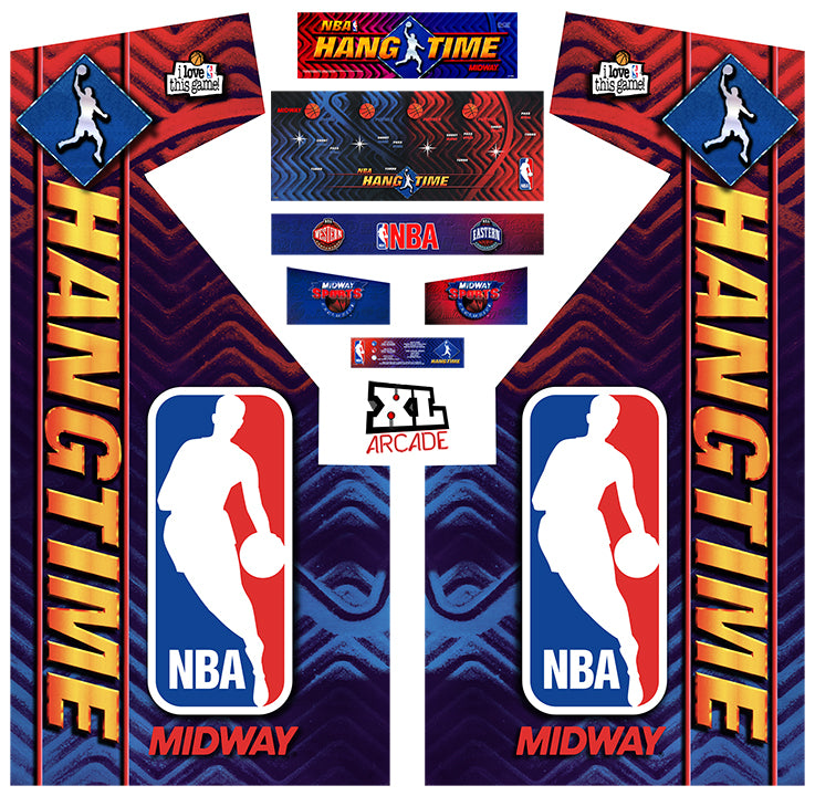 NBA Hangtime Complete Art Kit
