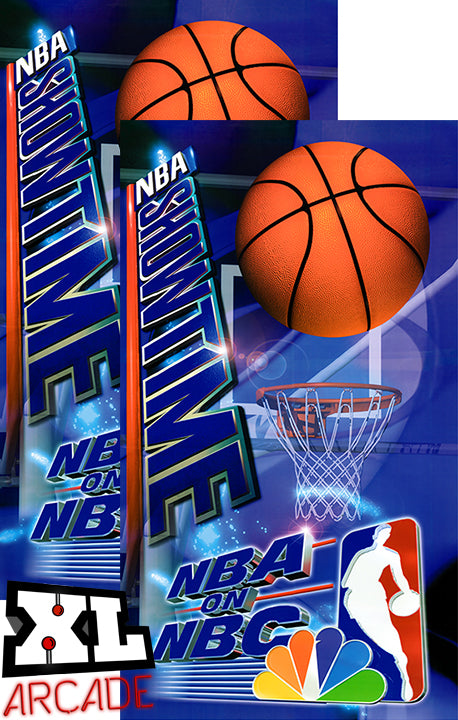 NBA Showtime NBA on NBC Conversion Side Art