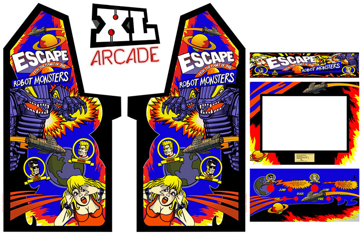 escape from the planet of the robot monsters Escape from the Planet of the Robot Monsters Complete Art Kit
