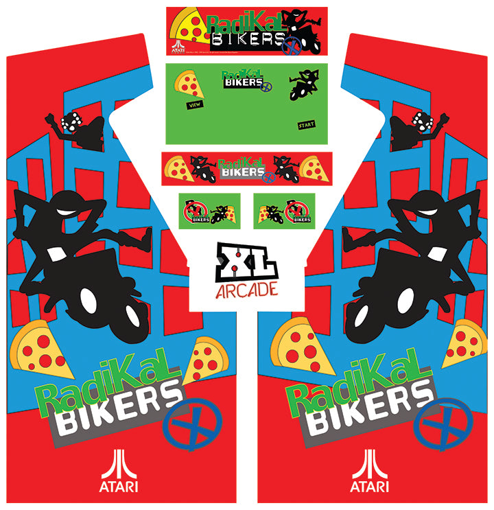 Kit de arte completo Radikal Bikers