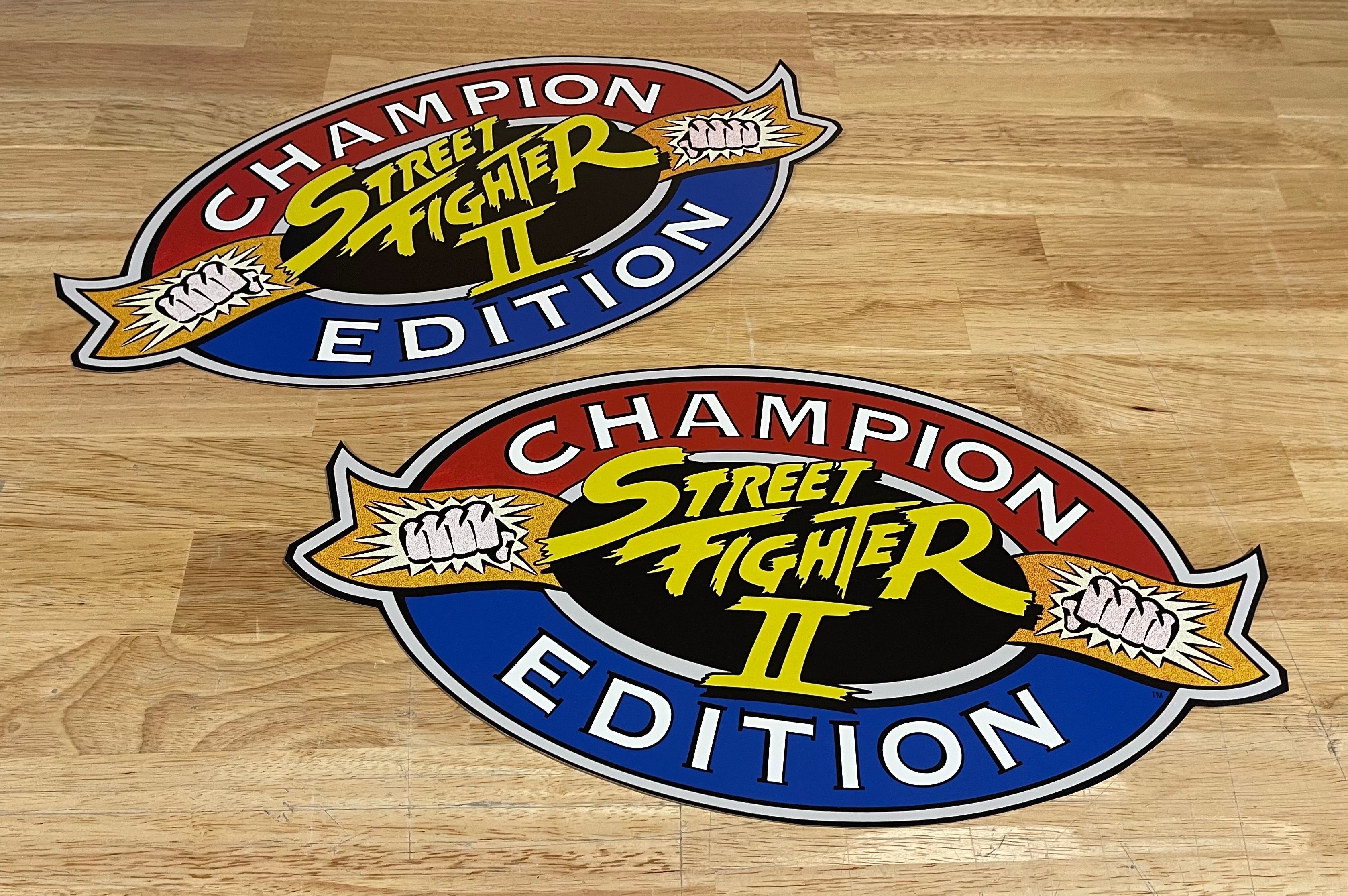 Illustrations latérales de Street Fighter 2 Champion Edition