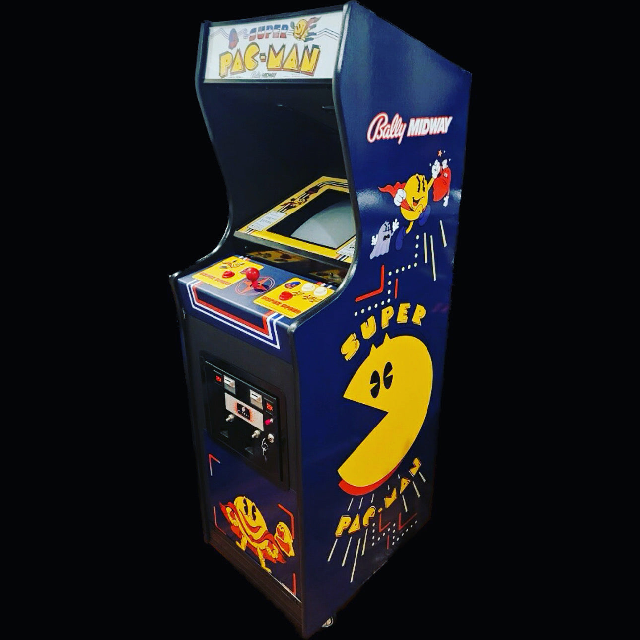 Kit de arte completo Super Pac-Man Cabaret