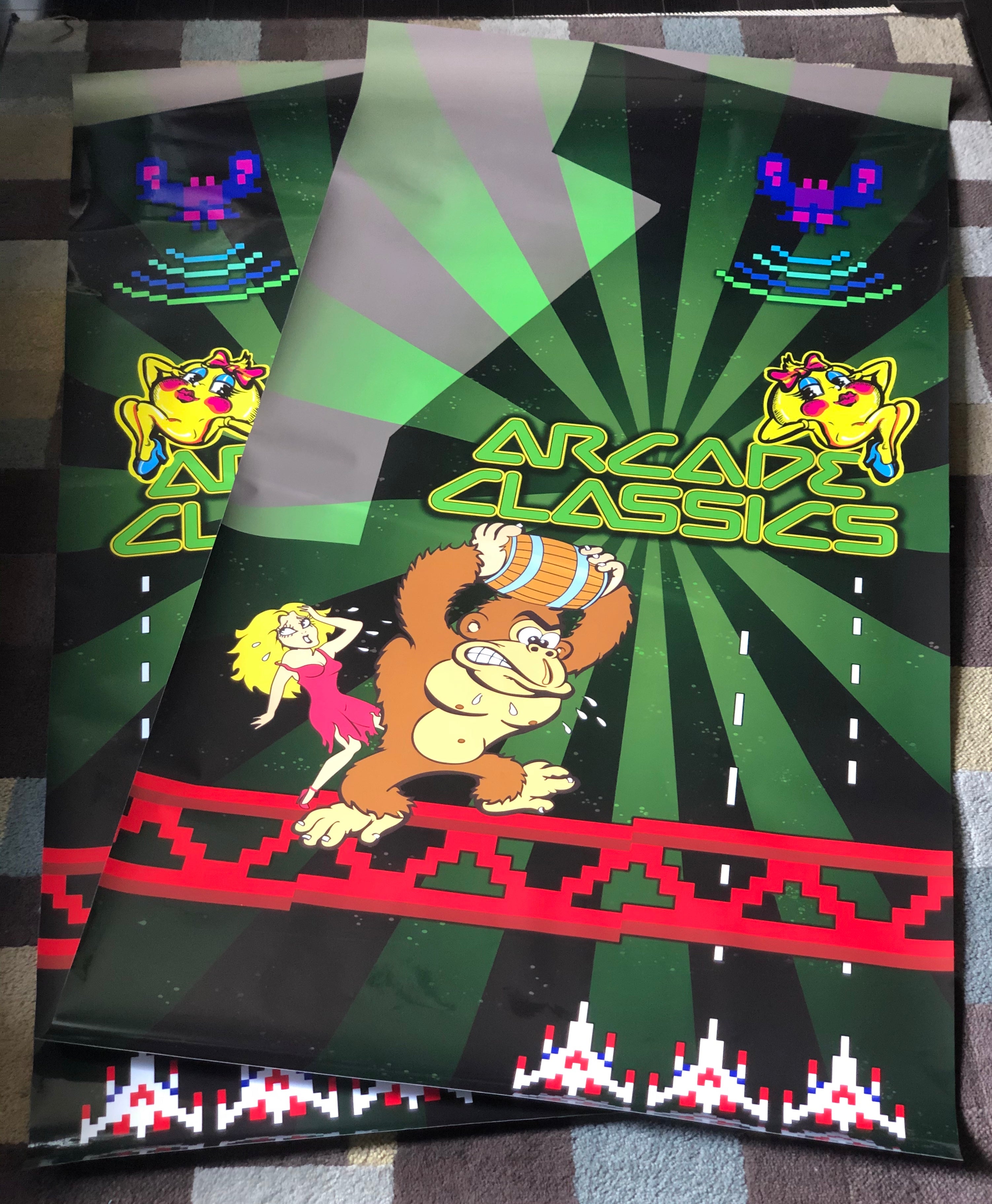 Arcade Classics Multicade Complete Art Kit