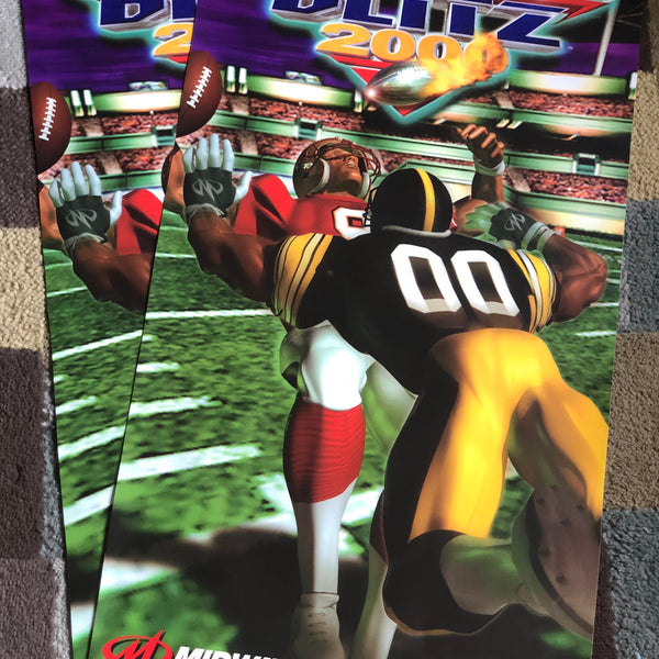 NFL Blitz 2000 Conversion Side Art
