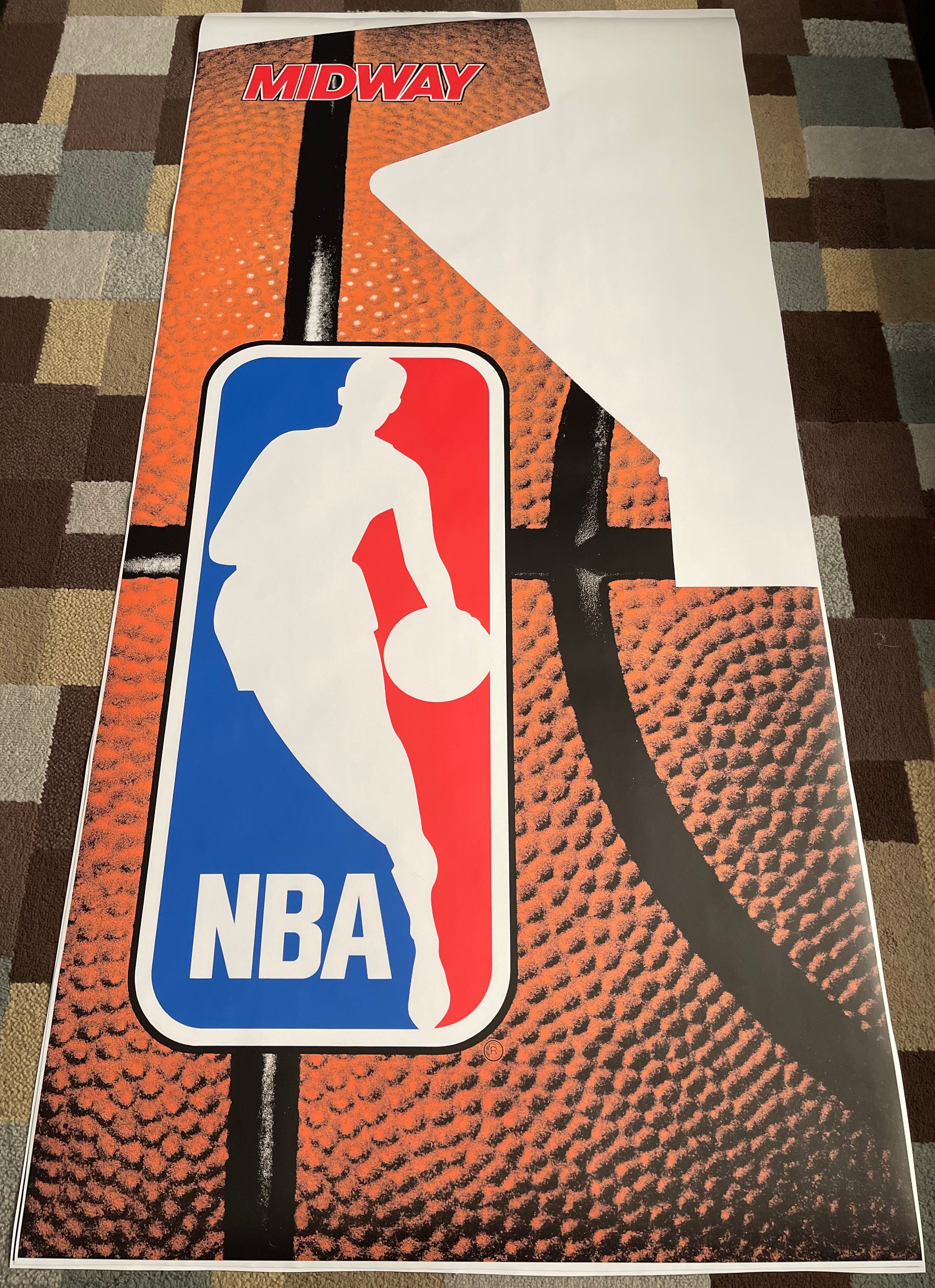 Arte lateral de NBA Jam
