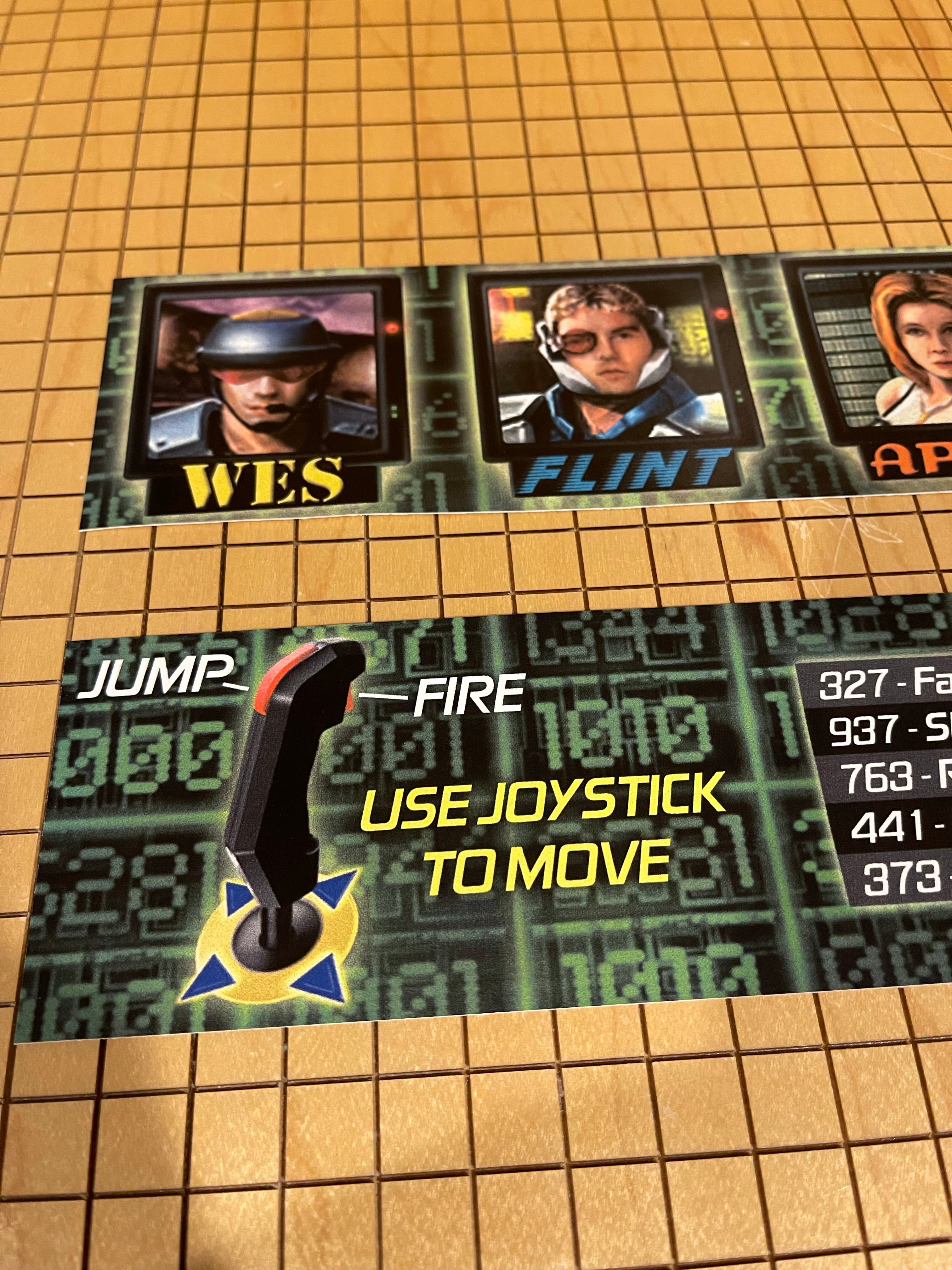 The Grid Instruction Cards