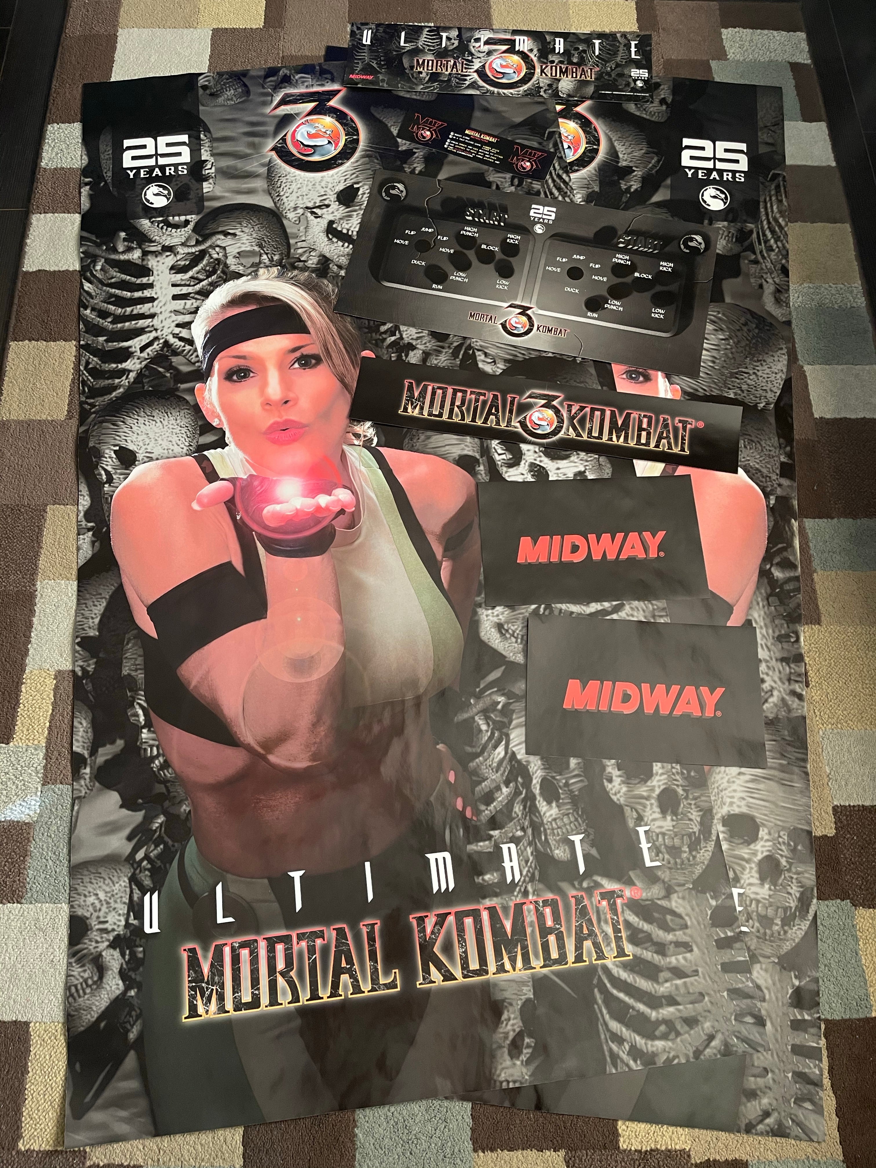 Mortal Kombat 3 25th Anniversary Complete Art Kit