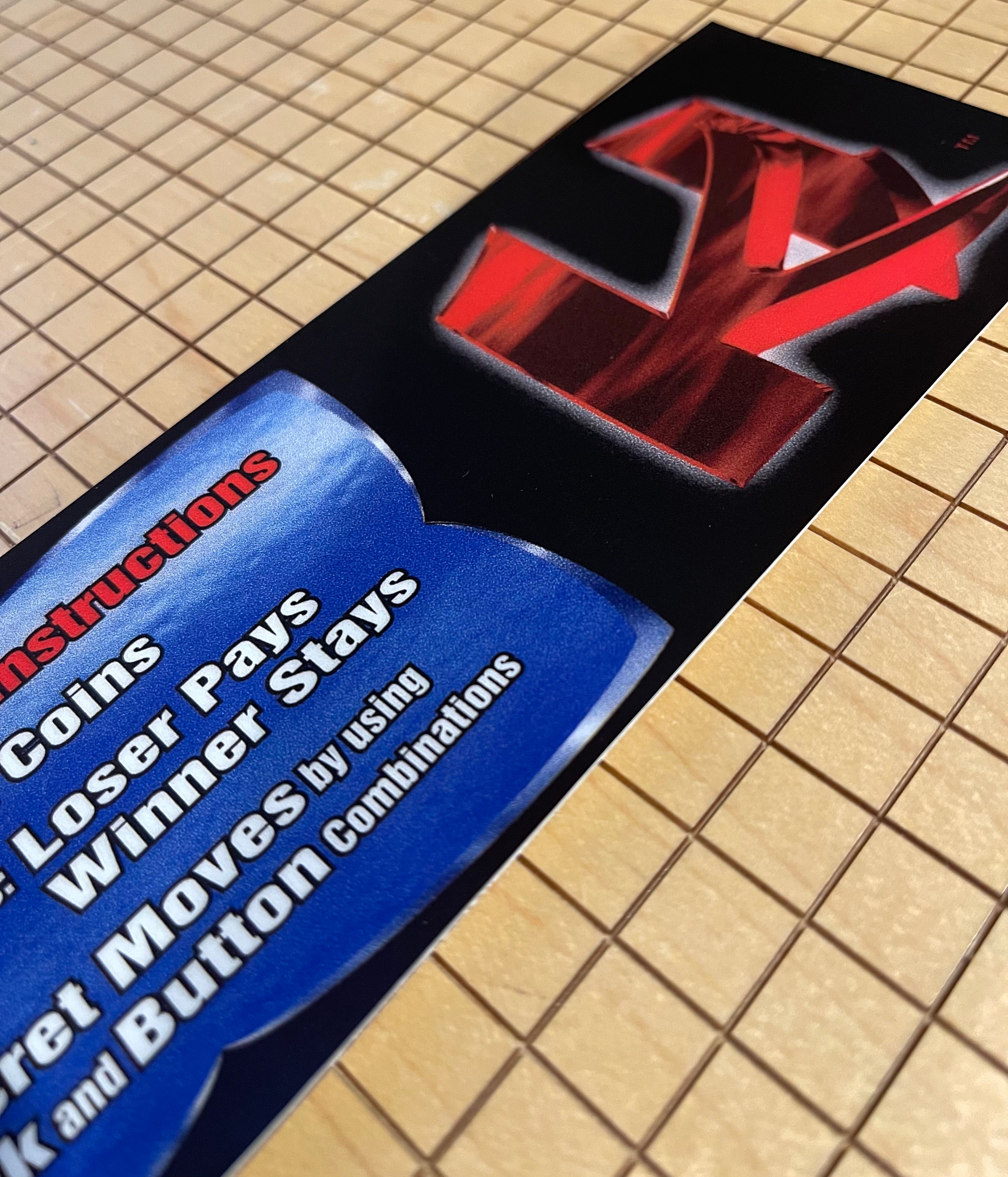 Killer Instinct Instruction Card