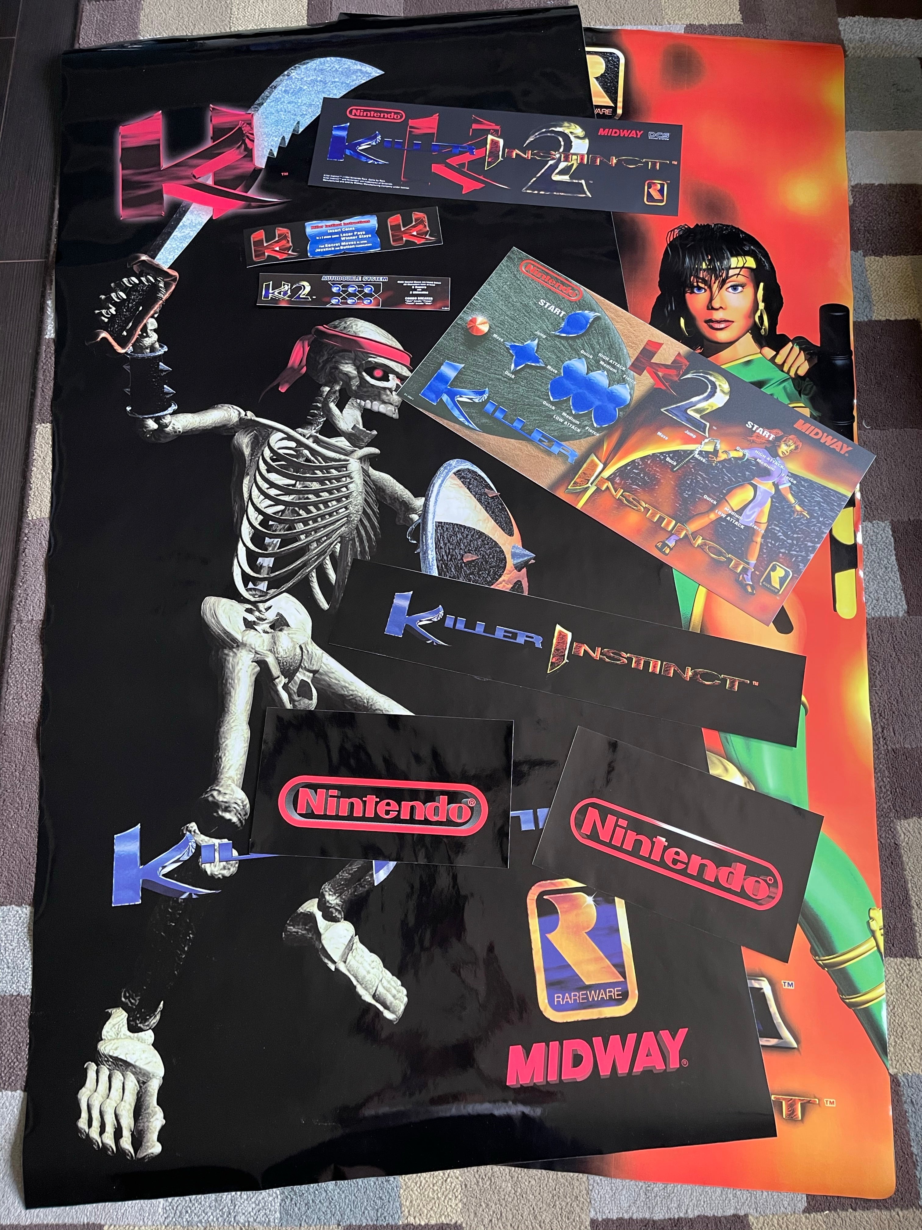 Killer Instinct 1&2 Complete Art Kit