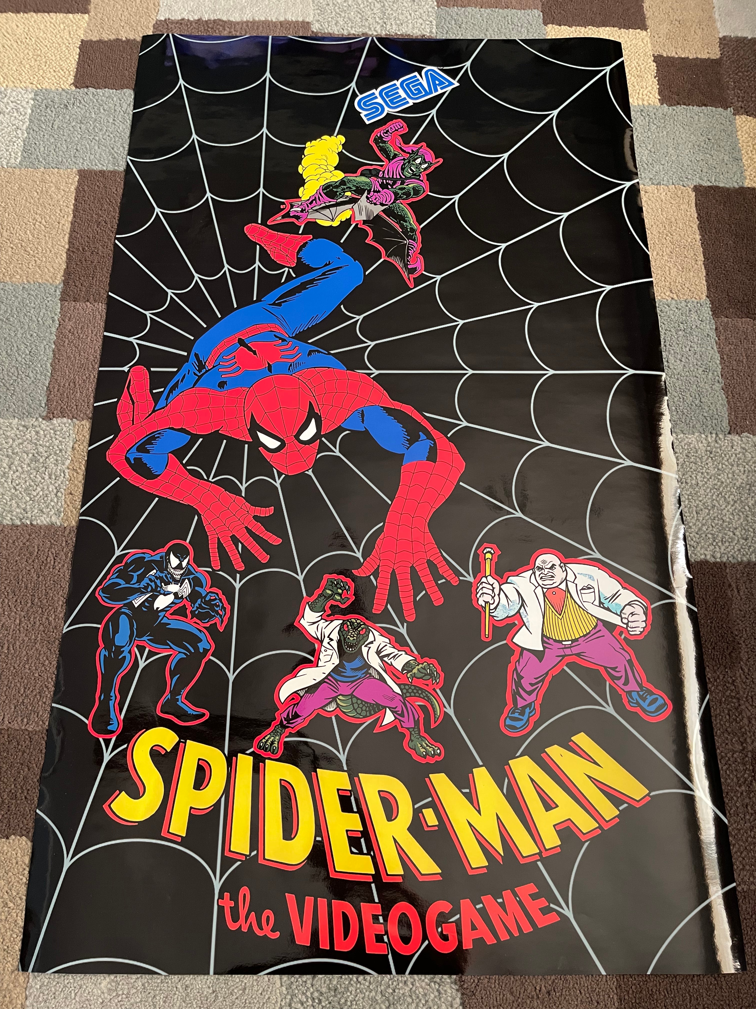 Art latéral de Spider-Man