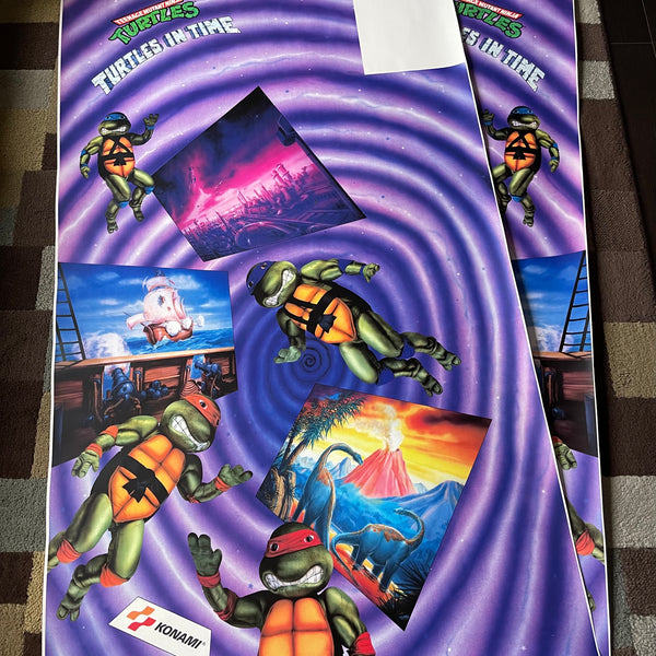 Turtles in Time Side Art