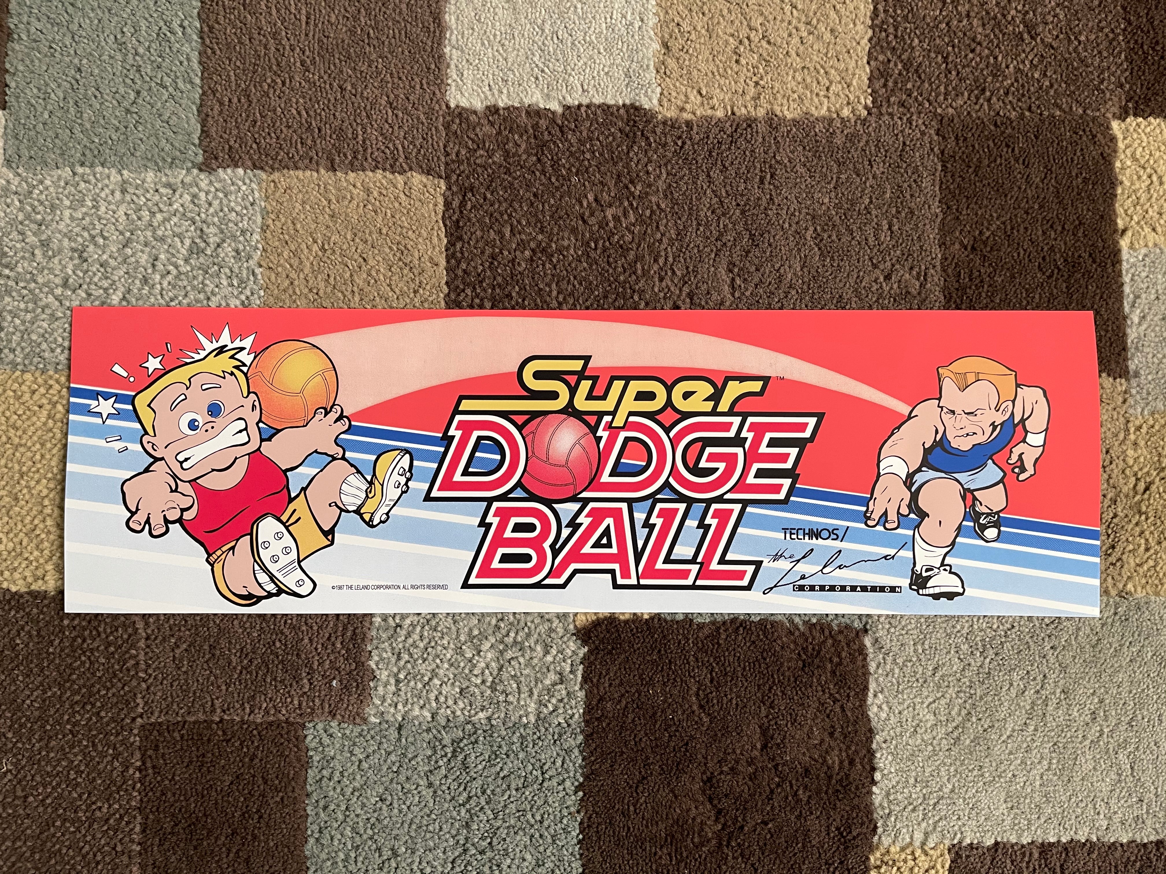 Super Dodge Ball Complete Art Kit