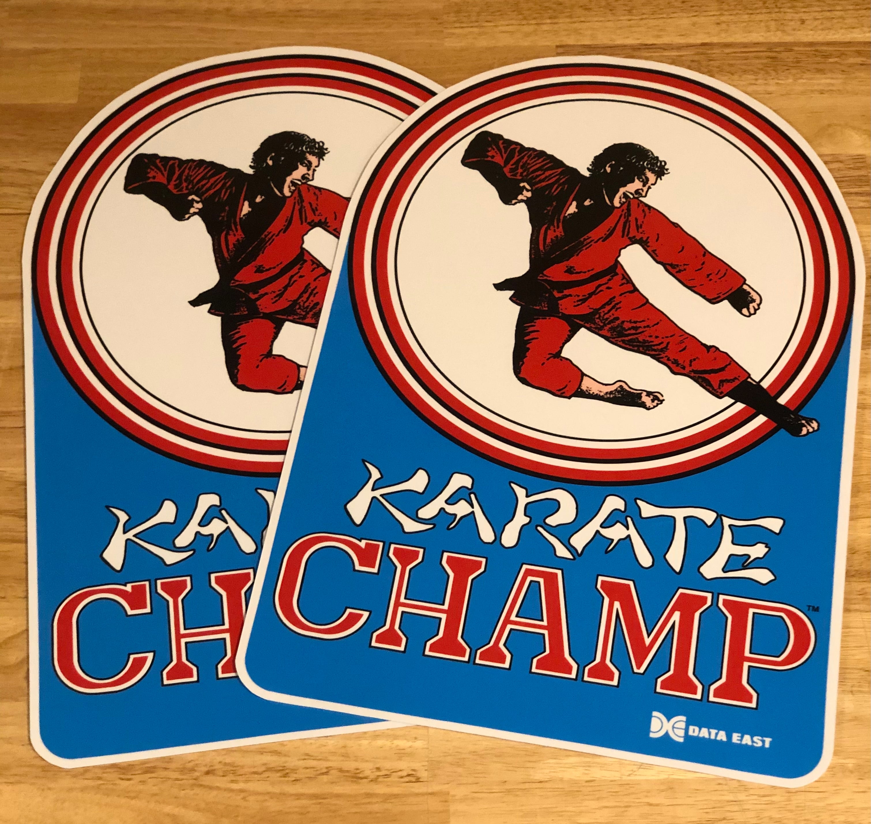 Karate Champ Side Art