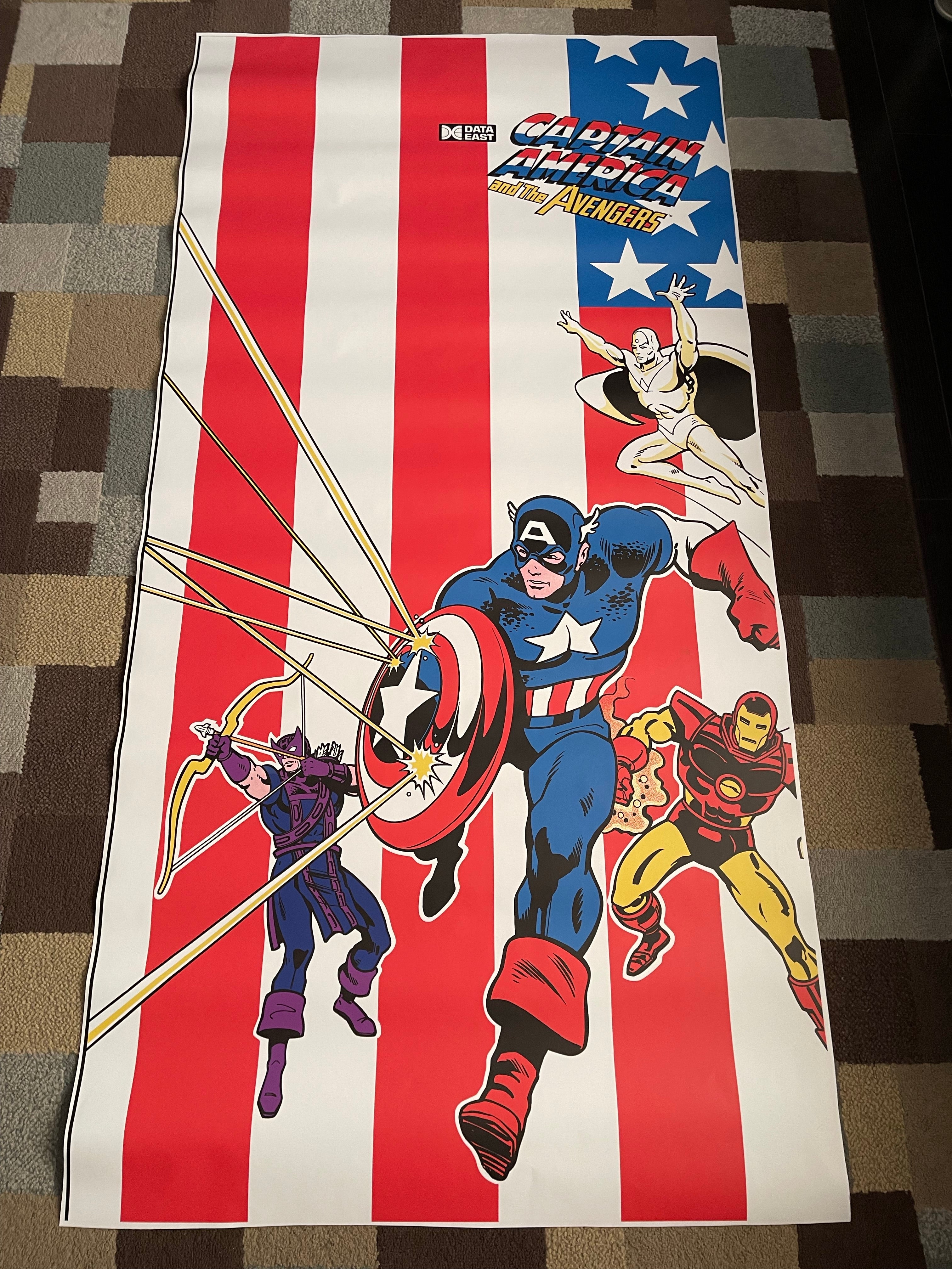 Kit artistique complet Captain America