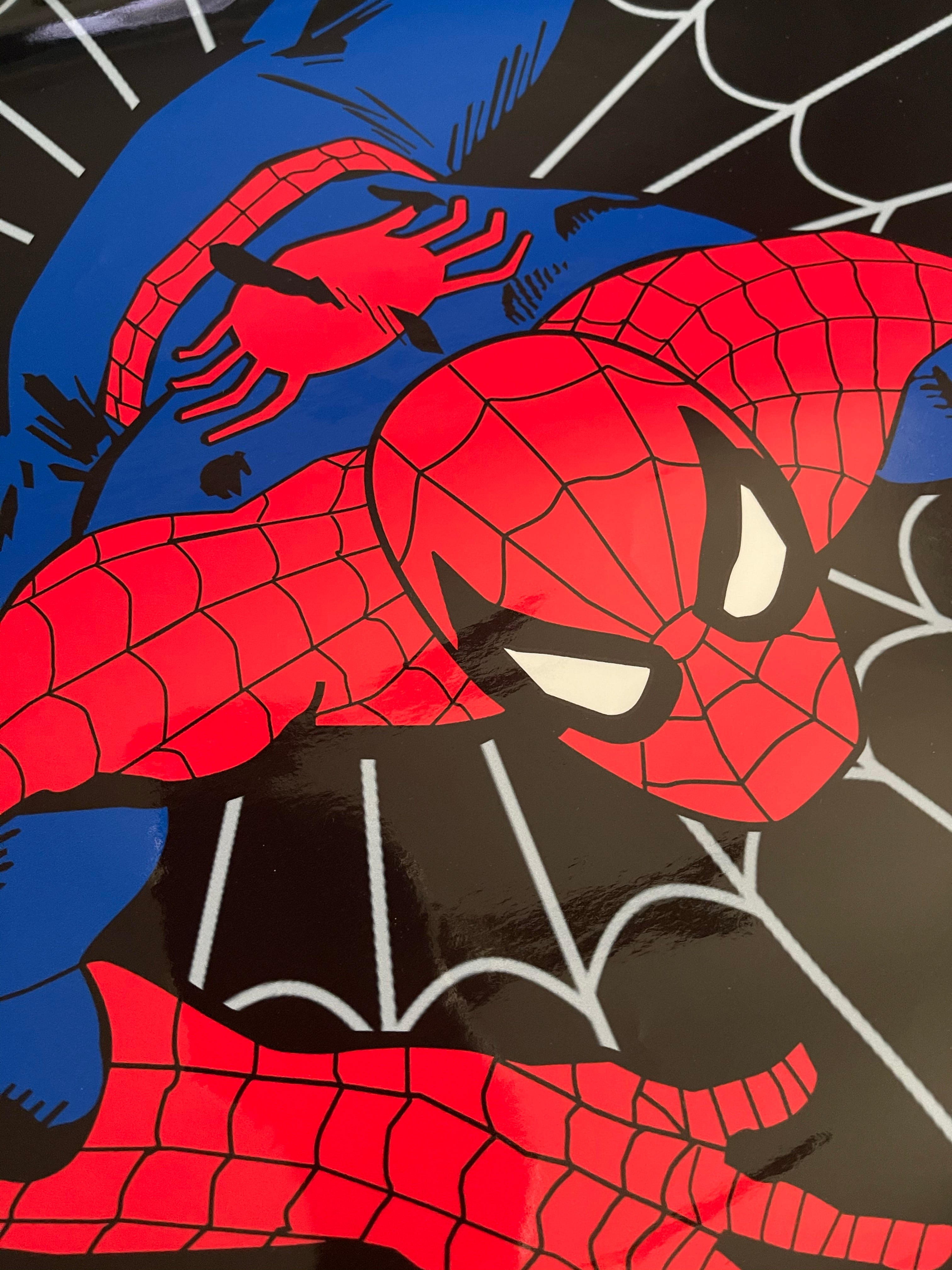 Arte lateral de Spider-Man