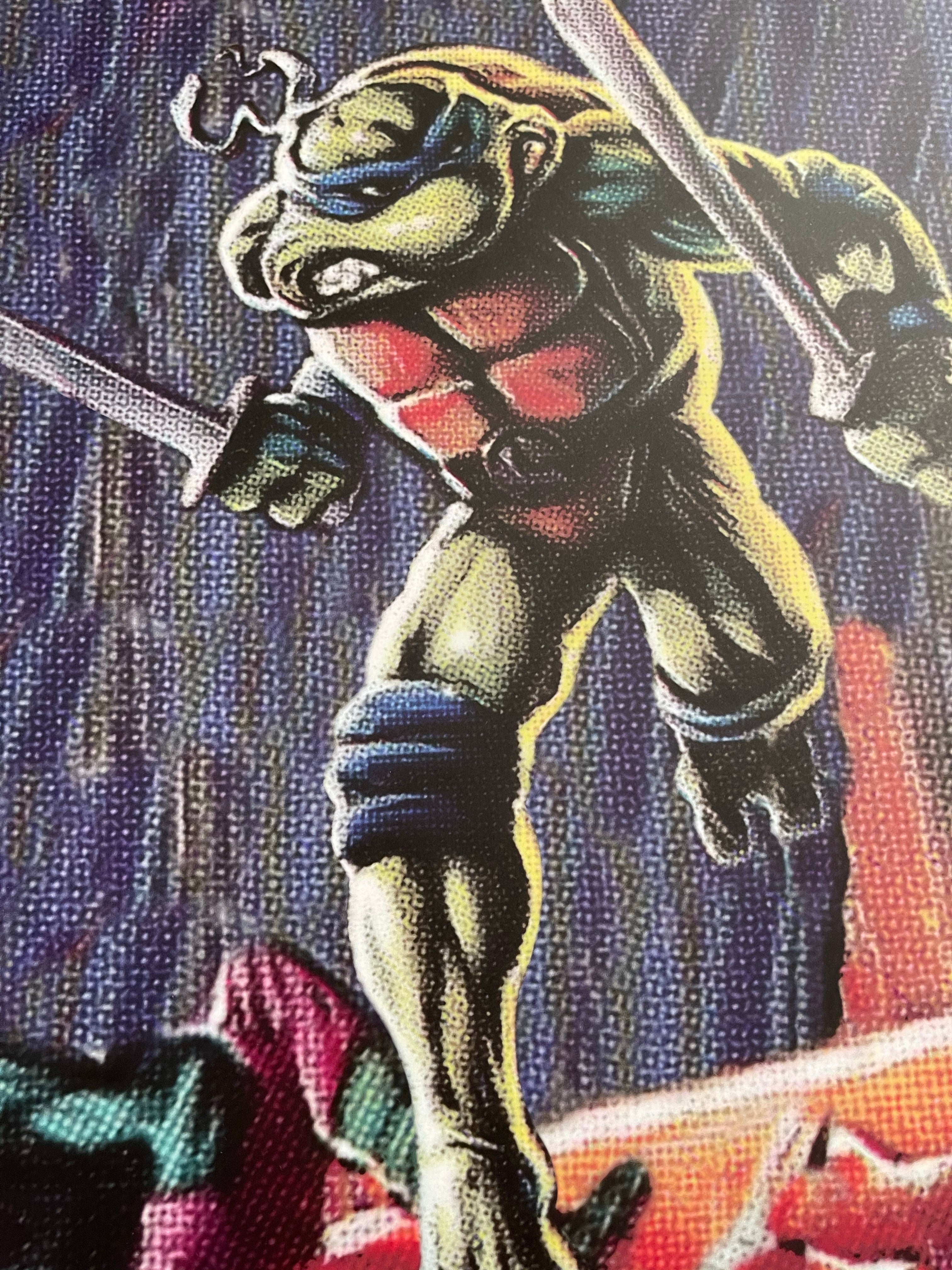 ★Original ART ‘Turtle’ Amazon.co.jp: Mutant Turtles 40th Anniversary 4.5-inch Basic