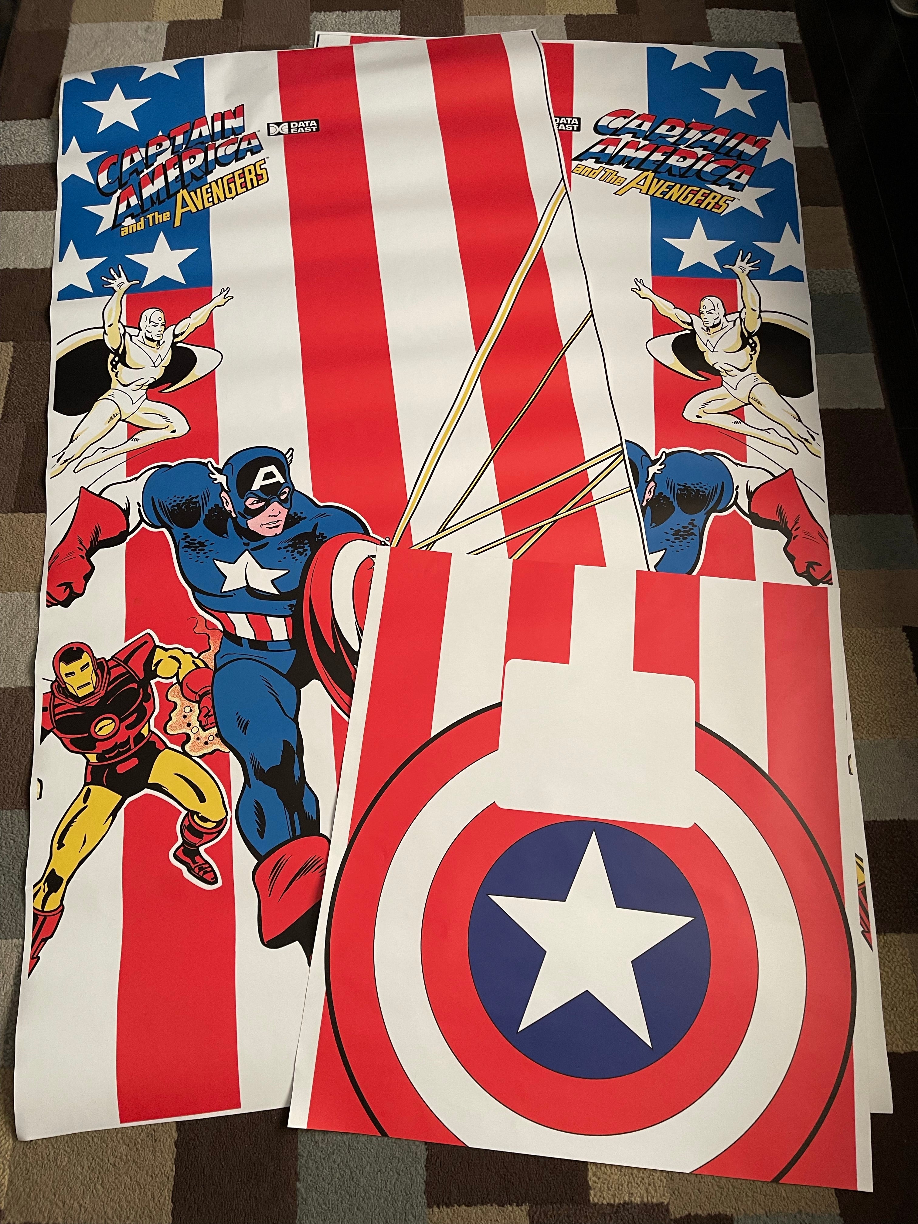 Kit de arte completo del Capitán América