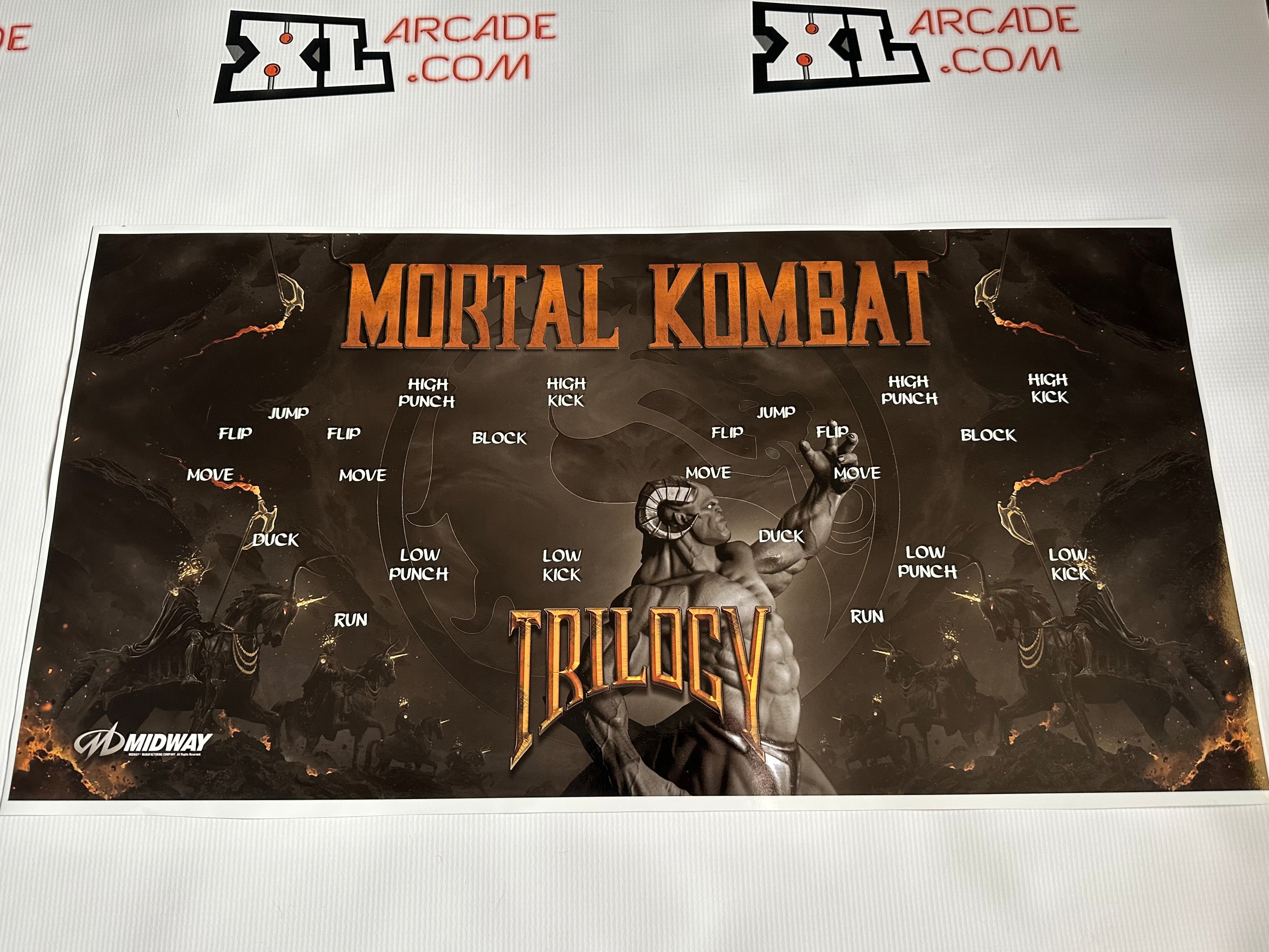 Mortal Kombat Trilogy Alternate Complete Art Kit