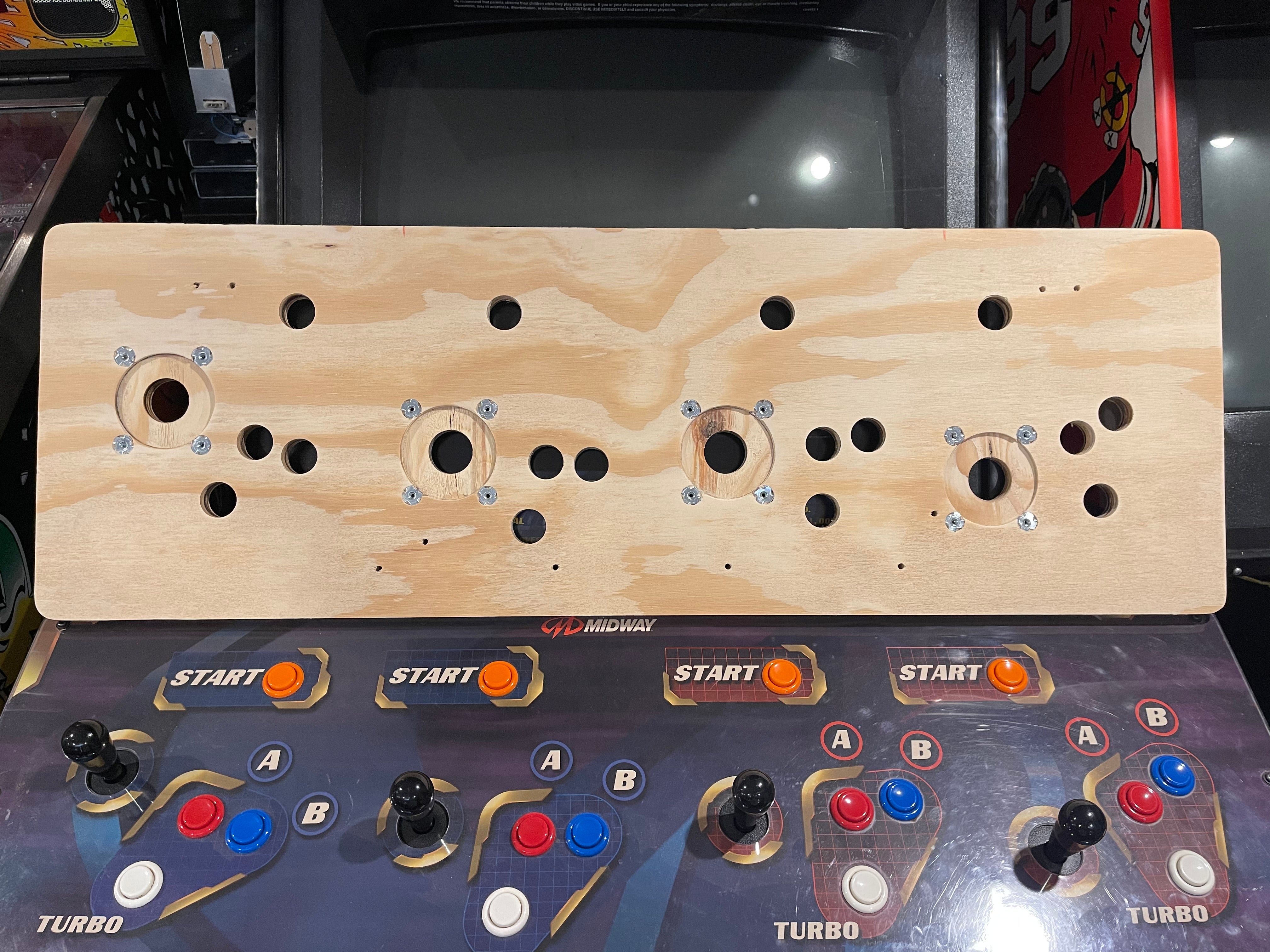SportStation Wood Control Panel