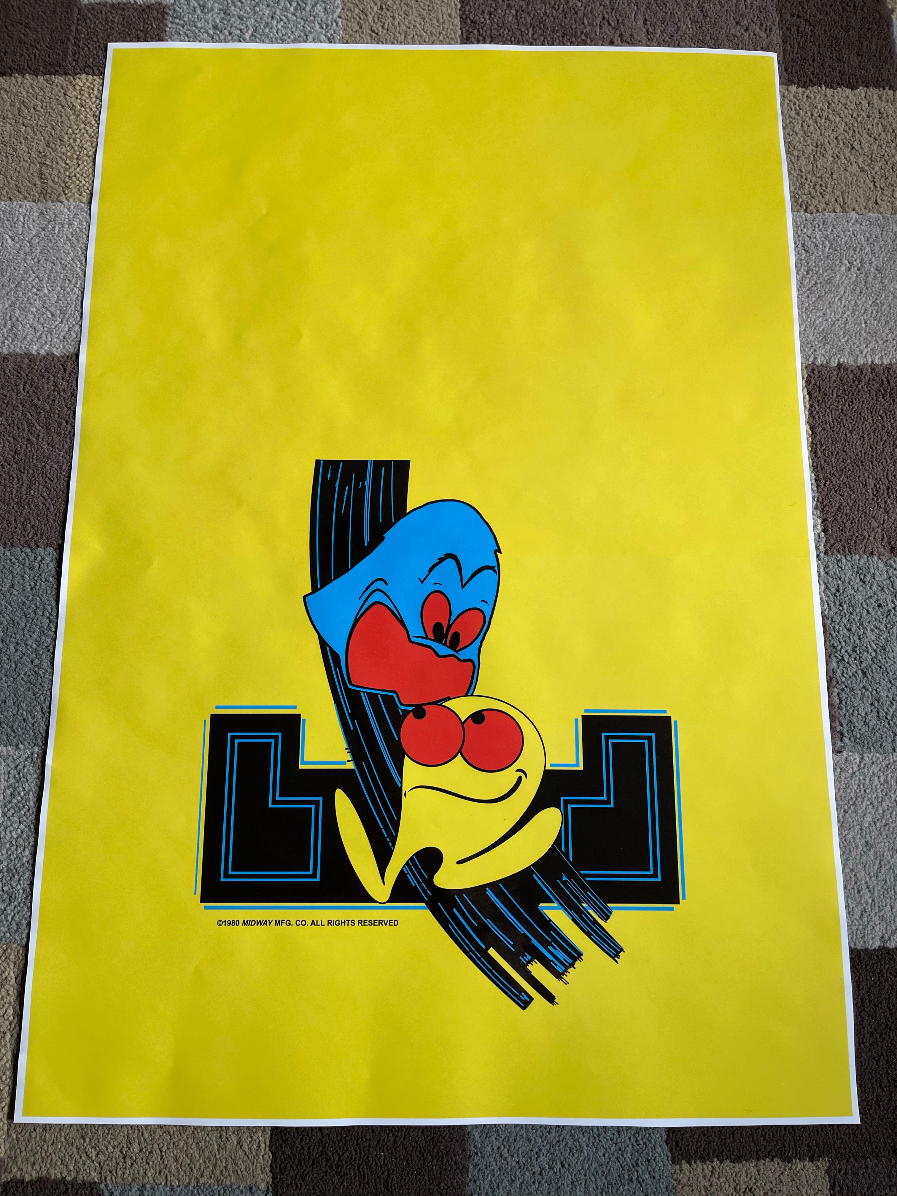 Arte de la placa de protección de Pac-Man