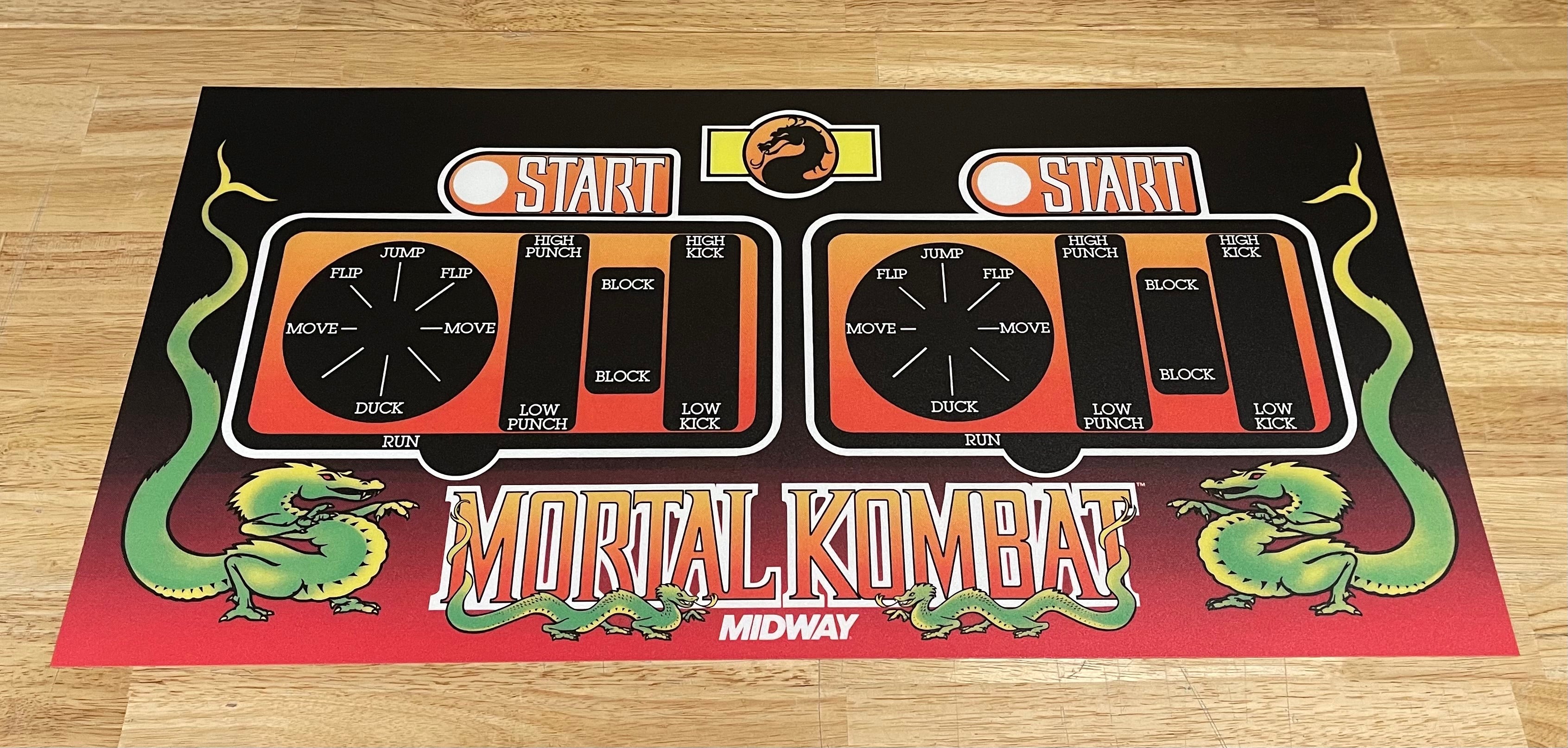 Mortal Kombat CPO con botón Ejecutar
