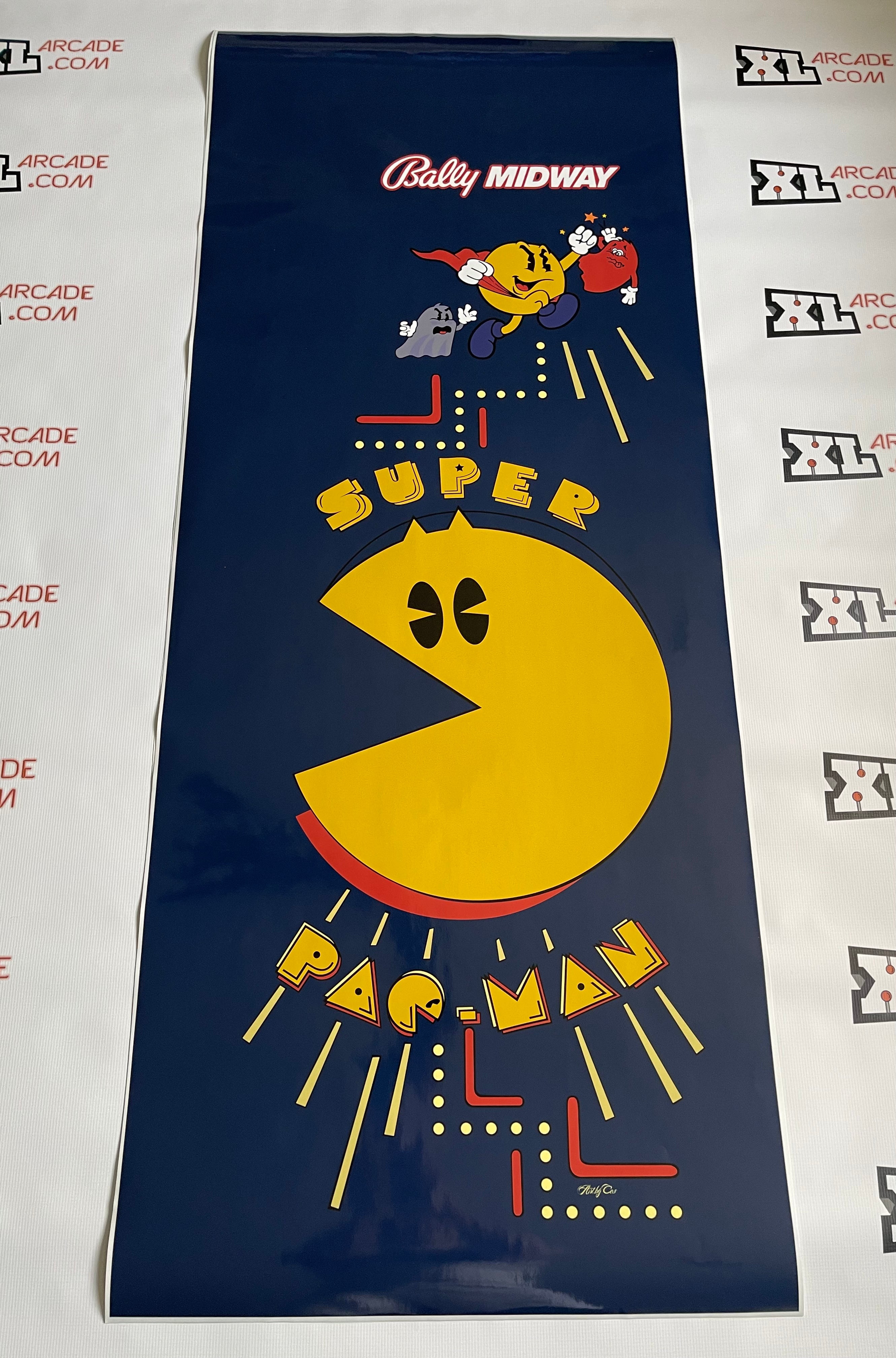 Super Pac-Man Cabaret Complete Art Kit