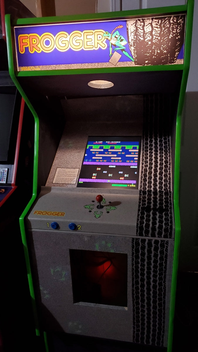 Frogger Arcade Machine Texture Frogger Alternate Complete Art Kit