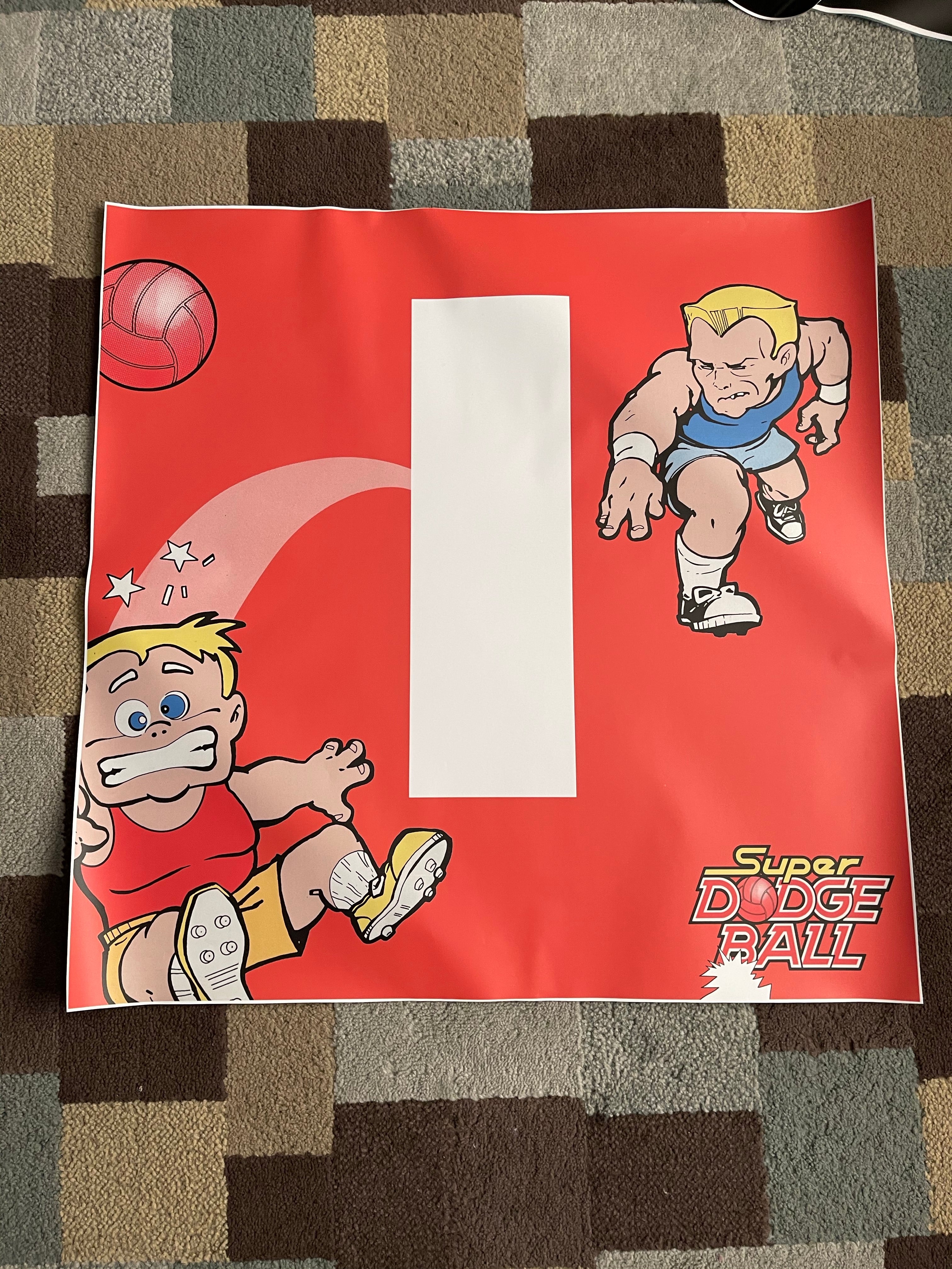 Super Dodge Ball Complete Art Kit