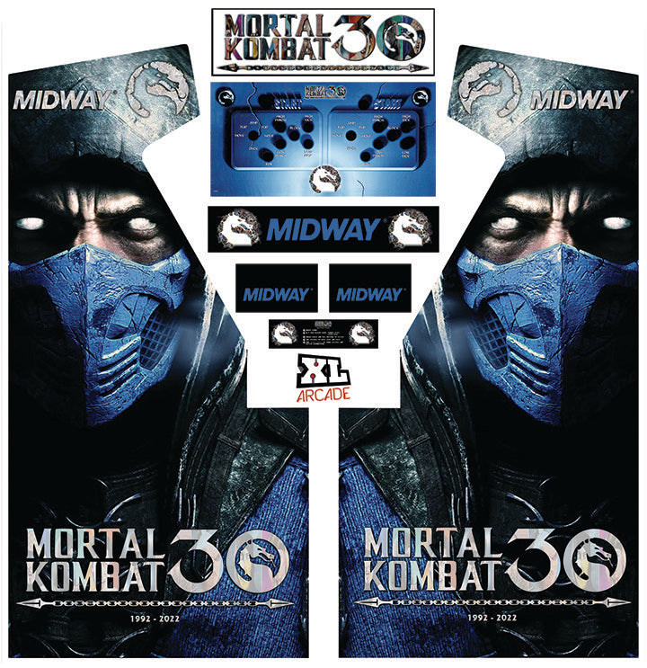 Kit de arte completo del 30 aniversario de Mortal Kombat